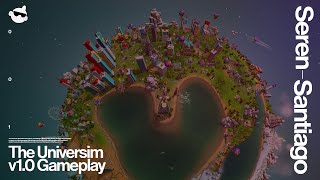 1 CREATING A CIVILIZATION In The FULL RELEASE Of THE UNIVERSIM  NEW God Game Meets City Builder [upl. by Limaj]