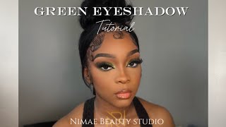 Green Eyeshadow Tutorial [upl. by Rusell]