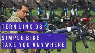 folding bike TERN LINK D8 review [upl. by Moon]