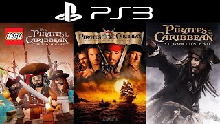 All Pirates of the Caribbean Games on PS3 [upl. by Esej]