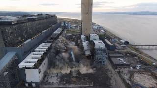 Longannet Demolition  December 2018 [upl. by Acirne791]