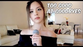 Sam Smith  Too Good at Goodbyes Jasmine Clarke cover [upl. by Trula448]