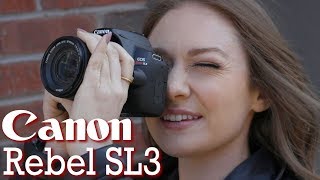 Canon Rebel SL3  First Look [upl. by Isola863]