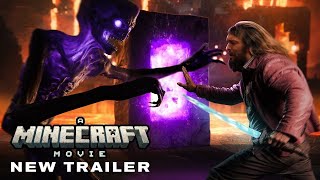 🎬 A Minecraft Movie New Trailer Revealed 🏰✨ [upl. by Millford243]