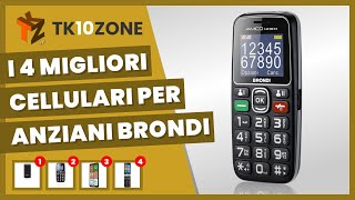 I 4 migliori cellulari per anziani Brondi [upl. by Paver]