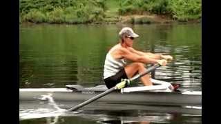 Natural Rowing Technique Demonstrated by Charlotte Hollings [upl. by Doralia]