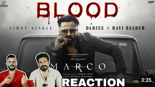 Marco First Single BLOOD Song Reaction  Unni Mukundan Dabzee Ravi Basrur  Entertainment Kizhi [upl. by Hodosh652]