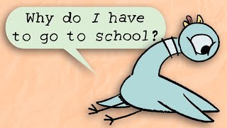 The Pigeon Has To Go To School 📖 Reading Aloud for Kids  Mo Willems Workshop [upl. by Isej]