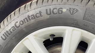 Continental ultra contact 6 UC6 tyres short term review 2021 [upl. by Siobhan]