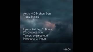 MC Mahoni Boni  Imirimo [upl. by Arayt729]