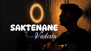 SAKTENANE  Vadesta Ft Destya Eka Cover Panjiahriff [upl. by Cassilda]