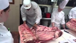 Fabrication of the Primal Beef Rib [upl. by Leschen868]