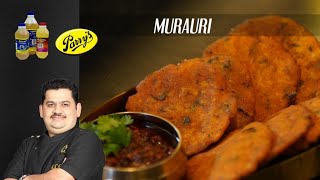 Venkatesh Bhat makes MURAURI  Maharastrian breakfast  evening snacks  spicy garlic chutney [upl. by Glennon]