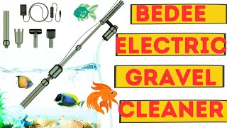 Bedee Electric Aquarium gravel cleaner bedeeelectricaquariumgravelcleaner [upl. by Rives303]