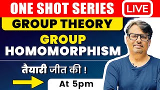 Group Theory  Group Homomorphisms in One Shot by GP Sir [upl. by Roland178]