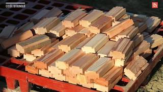 These wooden boards let you build a giant puzzle house [upl. by Ettezyl832]