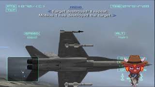 Lets Play Ace Combat 4 Shattered Skies  Mission 12  Stonehenge Offensive [upl. by Ezmeralda64]