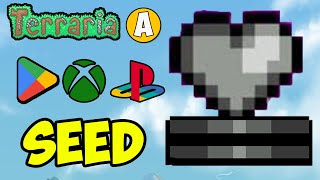 Terraria how to get HEART STATUE fast SEED for 14495 Android XBOX One PS 4 Switch [upl. by Skeie287]