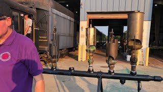 Some Of The Whistles At The Ravenna Railroad Festival [upl. by Eartha]