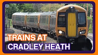 Trains at Cradley Heath railway station 22 05 2023 [upl. by Rame585]