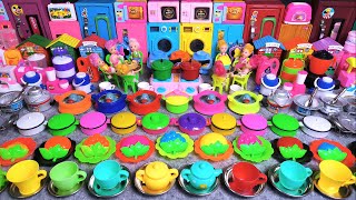 8 Minutes Satisfying with Unboxing Hello Kitty Sanrio Kitchen Set  Tiny ASMR Mini Cute Kitchen Set [upl. by Eylatan]