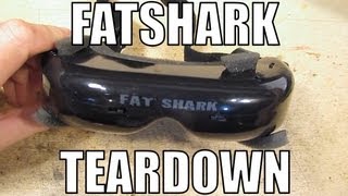 Fatshark Video Goggles Teardown Base RCV922 RCHacker 30 [upl. by Eneliak912]