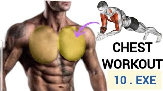 The Best Home Chest Workout For Building Pec Muscles chest [upl. by Mavra]