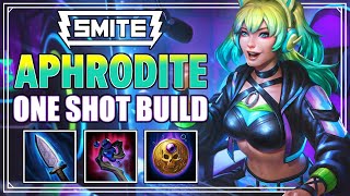 BEST APHRO MID BUILD  Smite Aphrodite Mid Gameplay [upl. by Breskin]