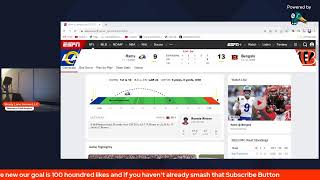 Los Angeles Rams vs Cincinnati Bengals  Rams vs Bengals  Bengals vs Rams Live NFL Fan Stream [upl. by Amoihc]