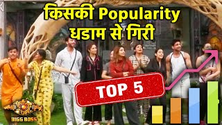 Bigg Boss 17  TOP 5 Ranking  Kaun Hai NO 1  Week 9 [upl. by Bartosch]