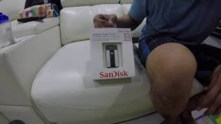 How to use the Sandisk iXpand Flash drive for iPhones and iPads [upl. by Cherey715]