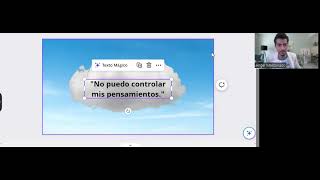 Deja fluir al pensamiento  Técnica de Defusión Cognitiva ACT [upl. by Ybbil]