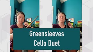 Greensleeves Cello Duet [upl. by Norrab206]