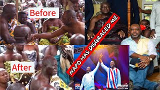 REJECTING MY ADVISE WILL FAIL YOU 🔥ASANTEHENE FIRES 😳NAPO FOR NEGATIVE SPEECH ABOUT NKRUMAH 🔥 [upl. by Terina626]