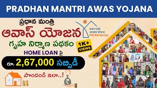 Pradhan Mantri Awas Yojana Scheme 2024 full details in Telugu  How to Apply for PMAY [upl. by Annayak]