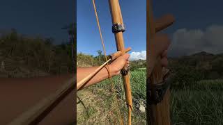 bow bowmaker archery bowmakers bamboo bowmaking satisfying bowandarrow diy handmade [upl. by Collayer]