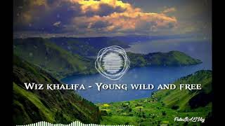 Wiz Khalifa  Young Wild And Free lyrics [upl. by Nolra]