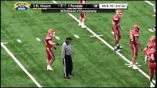 Football  St Vincent vs Ferndale [upl. by Ethelred525]