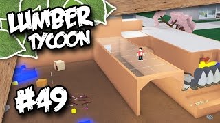 Lumber Tycoon 2 49  HUGE GLASS TUNNEL Roblox Lumber Tycoon [upl. by Hymen813]