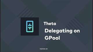 Theta Delegating with GPool [upl. by Danita]