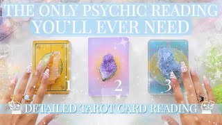 ⚠️the ONLY Tarot Reading YOU Will Ever Need🍀💸🏡💕detailed af🔮✨pick a card ♣︎ tarot reading✨🔥 [upl. by Lahtnero]