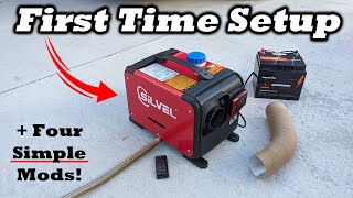 Getting Started with Your Diesel Heater  Four Easy Mods Not Sponsored [upl. by Gavrielle]