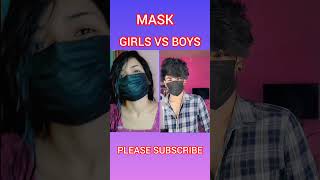 MASK BOY VS GIRL maskboy maskgirl youtubeshorts youtuber maskboyvsgirl [upl. by Ellimaj]