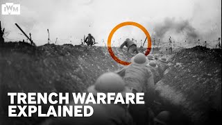 Life in the Trenches WW1  Trench Warfare Explained [upl. by Melburn]