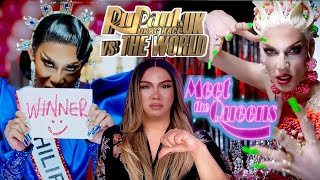 Meet the Queens Uk VS the World Season 2 Reaction [upl. by Meehahs]