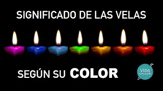 SIGNIFICADO DE LAS VELAS según su COLOR Vida consciente EXPANDE LUZ velas colores [upl. by Brasca895]