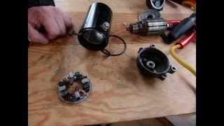 Servicingrebuild your starter motor [upl. by Essej]