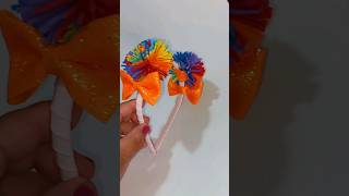 Tiara de Carnaval diy carnaval diycrafts façavocêmesmo artesanato [upl. by Ynnavoig483]