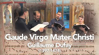 Gaude Virgo Mater Christi Богородице Дево радуйся Guillaum Dufay 13971474 [upl. by Serrano]