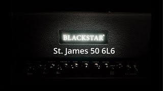 Blackstar St James 50 6L6 H Black [upl. by Airuam]